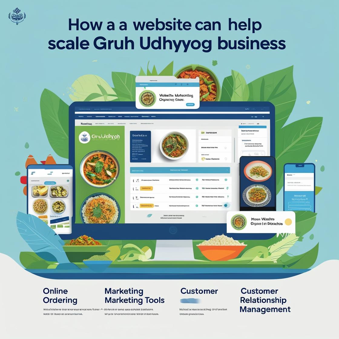 How a Website Can Help You Scale a Gruh Udhyog Business